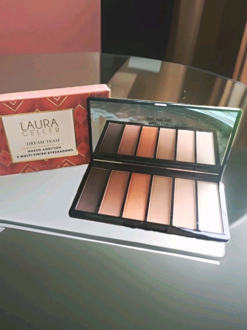 Laura Geller Dream Team Eyeshadow Palette - Brown, Copper, Cream, Tan, Gold